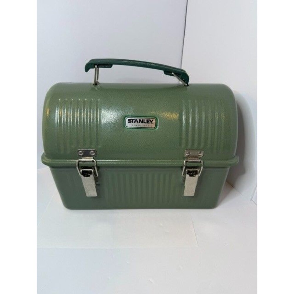 STANLEY Classic Metal Lunch Box 10 QT/9.5L HAMMERTONE GREEN
